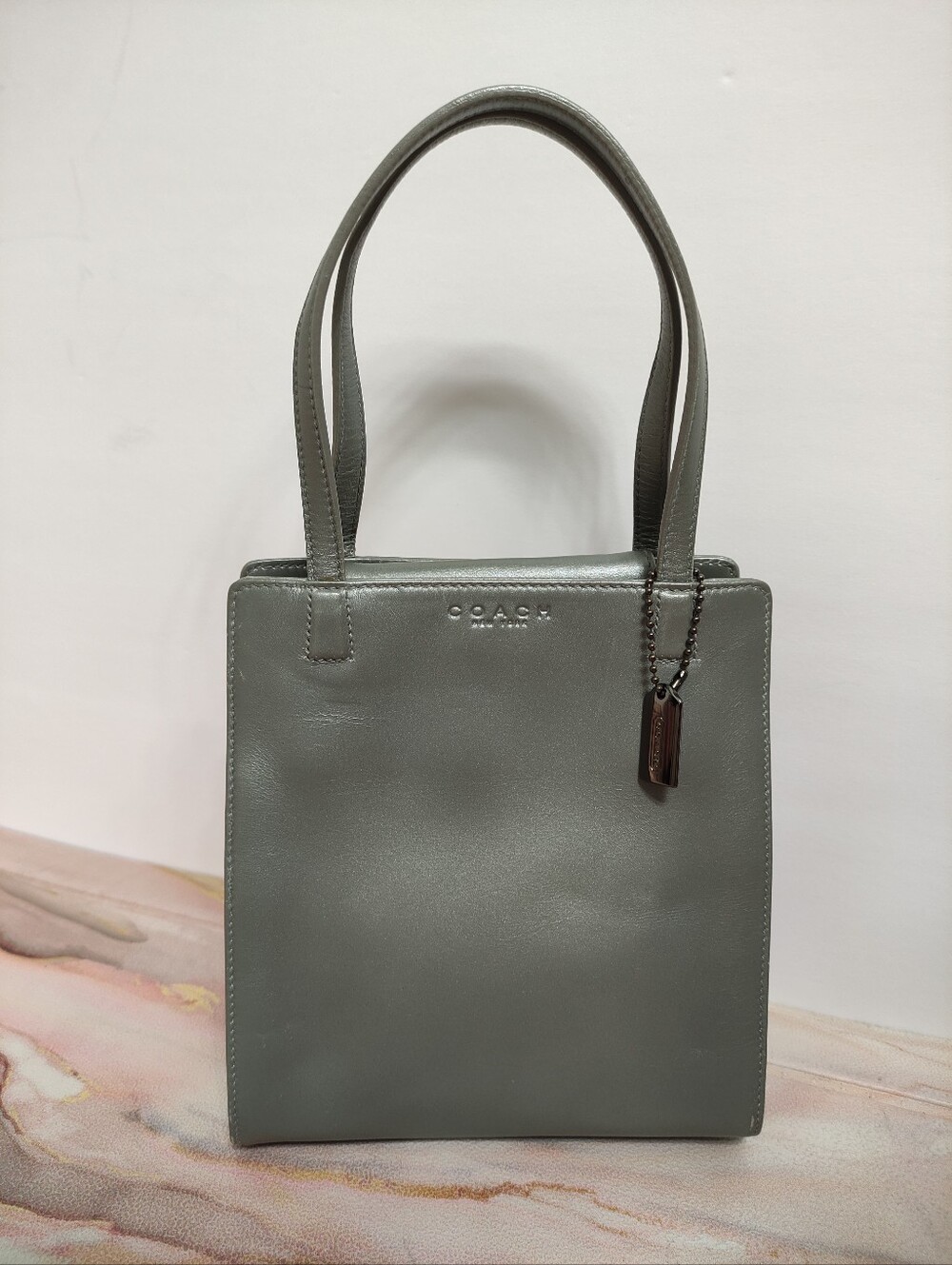 Vintage Coach 6152 Nappa Leather Mini Tote Bag